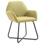 Dining chairs 2 units green fabric by vidaXL, dining chairs - Ref: Foro24-249812, Price: 159,24 €, Discount: %