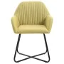 Dining chairs 2 units green fabric by vidaXL, dining chairs - Ref: Foro24-249812, Price: 159,24 €, Discount: %