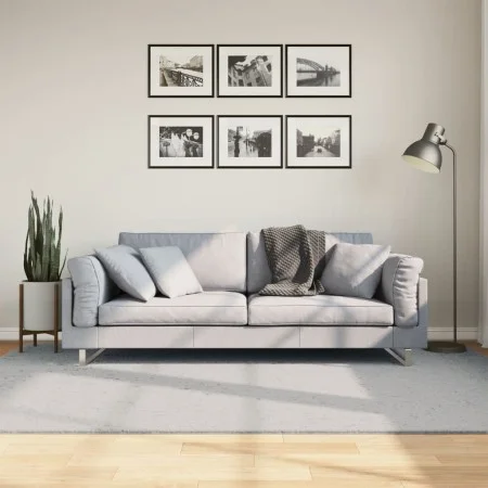Kurzfloriger weicher, waschbarer Teppich HUARTE grau 160x230 cm von , Teppiche - Ref: Foro24-375079, Preis: 98,65 €, Rabatt: %