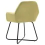Dining chairs 2 units green fabric by vidaXL, dining chairs - Ref: Foro24-249812, Price: 159,24 €, Discount: %