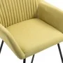 Dining chairs 2 units green fabric by vidaXL, dining chairs - Ref: Foro24-249812, Price: 159,24 €, Discount: %