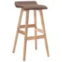 Küchenhocker aus grauem, taupefarbenem Stoff von vidaXL, Küchenhocker - Ref: Foro24-249576, Preis: 80,27 €, Rabatt: %