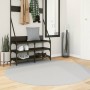 Kurzflorige, weiche, waschbare Decke HUARTE grau Ø 160 cm von , Teppiche - Ref: Foro24-375087, Preis: 77,37 €, Rabatt: %