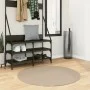 Alfombra de pelo corto suave lavable HUARTE arena Ø 100 cm de , Alfombras - Ref: Foro24-375066, Precio: 43,92 €, Descuento: %