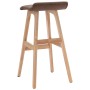 Gray taupe fabric kitchen stool by vidaXL, Kitchen stools - Ref: Foro24-249576, Price: 81,80 €, Discount: %