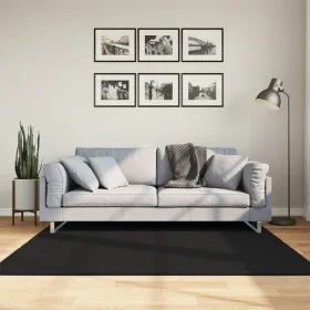 Soft washable short hair black HUARTE rug 160x160 cm by , Rugs - Ref: Foro24-375116, Price: 81,94 €, Discount: %