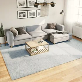 HUARTE washable soft short pile rug blue 240x340 cm by , Rugs - Ref: Foro24-375140, Price: 141,72 €, Discount: %
