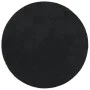 HUARTE schwarze, weiche, waschbare Kurzflordecke Ø 100 cm von , Teppiche - Ref: Foro24-375123, Preis: 45,57 €, Rabatt: %