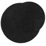 Soft washable short hair black HUARTE carpet Ø 100 cm by , Rugs - Ref: Foro24-375123, Price: 46,68 €, Discount: %