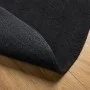 HUARTE schwarze, weiche, waschbare Kurzflordecke Ø 100 cm von , Teppiche - Ref: Foro24-375123, Preis: 45,57 €, Rabatt: %