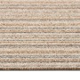 Baldosas de suelo de moqueta 20 uds 5 m² 50x50 cm beige rayado
