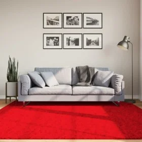 HUARTE washable soft short pile rug red 200x200 cm by , Rugs - Ref: Foro24-375175, Price: 94,69 €, Discount: %