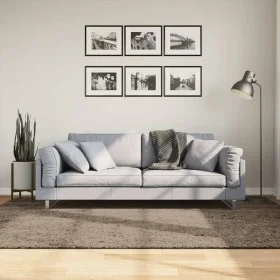 Long pile shiny appearance ISTAN grey carpet 160x230 cm by , Rugs - Ref: Foro24-375678, Price: 70,03 €, Discount: %