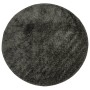 ISTAN anthracite long pile shiny appearance rug Ø 100 cm by , Rugs - Ref: Foro24-375646, Price: 28,05 €, Discount: %