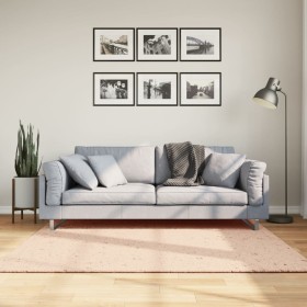 Soft washable short hair rug HUARTE pink 160x160 cm by , Rugs - Ref: Foro24-375154, Price: 54,30 €, Discount: %