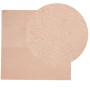 Alfombra de pelo corto suave lavable HUARTE rosado 160x160 cm de , Alfombras - Ref: Foro24-375154, Precio: 47,15 €, Descuento: %