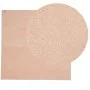 Alfombra de pelo corto suave lavable HUARTE rosado 160x160 cm de , Alfombras - Ref: Foro24-375154, Precio: 53,70 €, Descuento: %