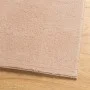 Alfombra de pelo corto suave lavable HUARTE rosado 80x250 cm de , Alfombras - Ref: Foro24-375149, Precio: 38,89 €, Descuento: %