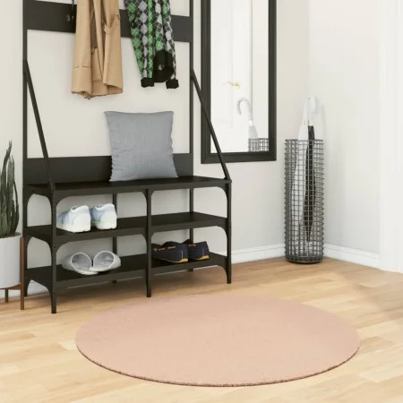 Kurzflorige, weiche, waschbare Decke HUARTE rosa Ø 100 cm von , Teppiche - Ref: Foro24-375161, Preis: 27,38 €, Rabatt: %