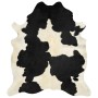 Genuine black and white cowhide rug 180x220 cm by , Rugs - Ref: Foro24-376702, Price: 232,53 €, Discount: %