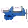 Schraubstock aus blauem Gusseisen 125 mm von , Klammern und Schrauben - Ref: Foro24-154639, Preis: 56,04 €, Rabatt: %