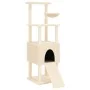 Katzenkratzbaum mit cremefarbenen Sisalpfosten 153 cm von , Katzenmöbel - Ref: Foro24-172115, Preis: 79,64 €, Rabatt: %