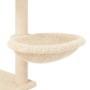 Cat scratcher with cream sisal posts 153 cm by , Cat furniture - Ref: Foro24-172115, Price: 79,64 €, Discount: %