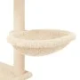 Katzenkratzbaum mit cremefarbenen Sisalpfosten 153 cm von , Katzenmöbel - Ref: Foro24-172115, Preis: 79,64 €, Rabatt: %
