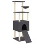 Katzenkratzbaum mit dunkelgrauen Sisalpfosten 153 cm von , Katzenmöbel - Ref: Foro24-172117, Preis: 64,55 €, Rabatt: %