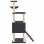 Katzenkratzbaum mit dunkelgrauen Sisalpfosten 153 cm von , Katzenmöbel - Ref: Foro24-172117, Preis: 64,55 €, Rabatt: %