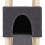 Cat scratcher with dark gray sisal posts 153 cm by , Cat furniture - Ref: Foro24-172117, Price: 64,55 €, Discount: %