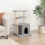 Katzenkratzbaum mit hellgrauen Sisalpfosten 83,5 cm von , Katzenmöbel - Ref: Foro24-172122, Preis: 37,52 €, Rabatt: %