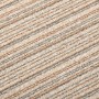 Baldosas de suelo de moqueta 20 uds 5 m² 50x50 cm beige rayado
