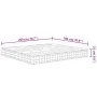Medium firm pocket spring mattress 180x200 cm by , Mattresses - Ref: Foro24-3206420, Price: 348,27 €, Discount: %