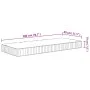 Medium firm pocket spring mattress 80x200 cm by , Mattresses - Ref: Foro24-372808, Price: 142,73 €, Discount: %