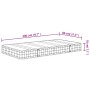 Bonnell medium firm spring mattress 80x200 cm by , Mattresses - Ref: Foro24-372927, Price: 124,70 €, Discount: %