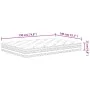 Medium firm pocket spring mattress 140x190 cm by , Mattresses - Ref: Foro24-372919, Price: 267,81 €, Discount: %