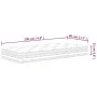 Colchón de muelles ensacados firmeza media 80x200 cm de , Colchones - Ref: Foro24-372912, Precio: 157,64 €, Descuento: %