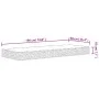 Bonnell medium firm spring mattress 90x190 cm by , Mattresses - Ref: Foro24-372984, Price: 134,69 €, Discount: %