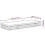 Mittelfeste Bonnell-Federkernmatratze 80x200 cm von , Matratzen - Ref: Foro24-372938, Preis: 155,91 €, Rabatt: %