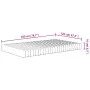 Soft medium hardness foam mattress 120x200 cm by , Mattresses - Ref: Foro24-373047, Price: 183,15 €, Discount: %