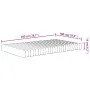 Soft medium hardness foam mattress 100x200 cm by , Mattresses - Ref: Foro24-373045, Price: 131,54 €, Discount: %