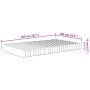 Weiche Schaumstoffmatratze mittlerer Härte 100x200 cm von , Matratzen - Ref: Foro24-373045, Preis: 145,85 €, Rabatt: %