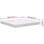 Soft medium hardness foam mattress 200x200 cm by , Mattresses - Ref: Foro24-373039, Price: 252,35 €, Discount: %