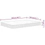 Bonnell medium firm spring mattress 140x190 cm by , Mattresses - Ref: Foro24-3206403, Price: 172,15 €, Discount: %