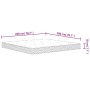 Bonnell medium firm spring mattress 200x200 cm by , Mattresses - Ref: Foro24-3206415, Price: 318,06 €, Discount: %