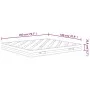 Mittelfeste Bonnell-Federkernmatratze 180 x 200 cm von , Matratzen - Ref: Foro24-3206398, Preis: 249,83 €, Rabatt: %