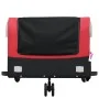 Black and red iron bicycle trailer 45 kg by , Bicycle trailers - Ref: Foro24-94062, Price: 84,58 €, Discount: %
