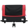 Schwarz-roter Fahrradanhänger aus Eisen, 45 kg von , Fahrradanhänger - Ref: Foro24-94062, Preis: 85,97 €, Rabatt: %