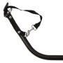 Schwarz-roter Fahrradanhänger aus Eisen, 45 kg von , Fahrradanhänger - Ref: Foro24-94062, Preis: 85,97 €, Rabatt: %